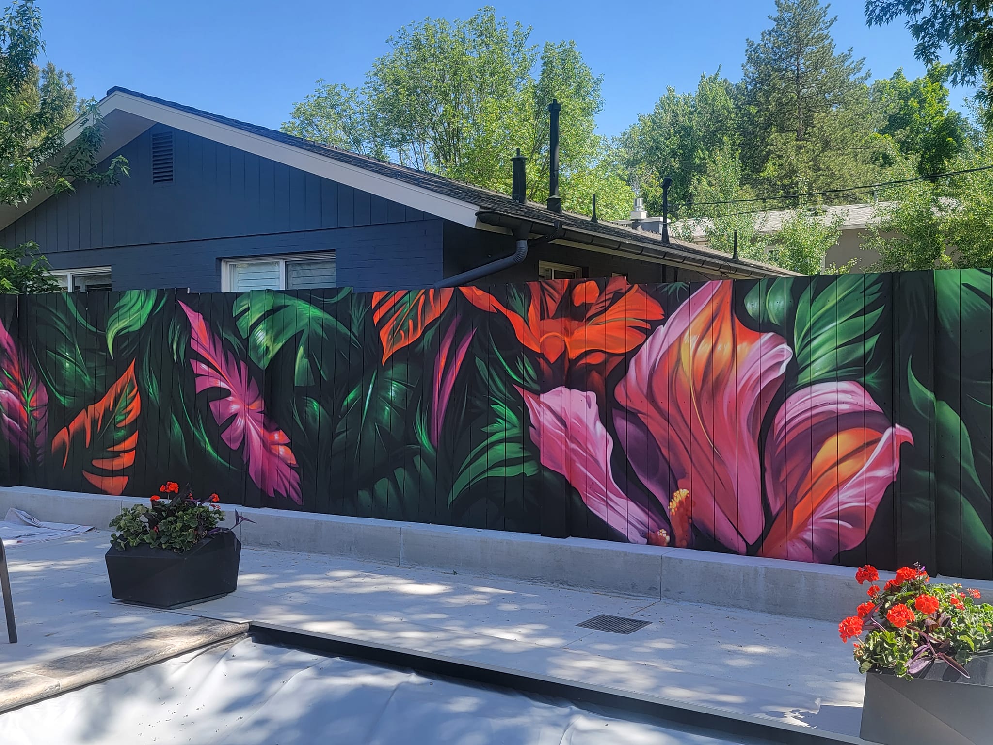 Private Mural Commission - High End Residential