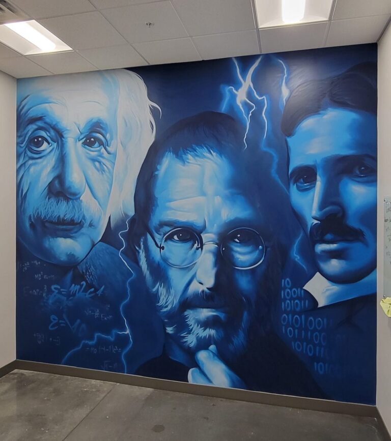 Mural Art Project: LEGENDS - Aerosol Realism by SRIL ART