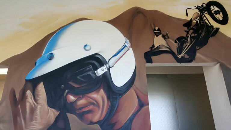 steve mcqueen mural, draper, ut